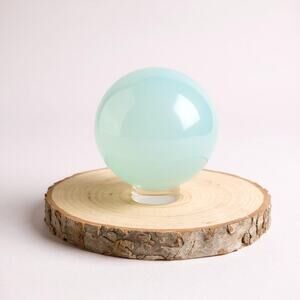 Opalite Sphere Crystal Ball Iridescent Decor Perfect Crystal Gift: 1.5 - 2 inch